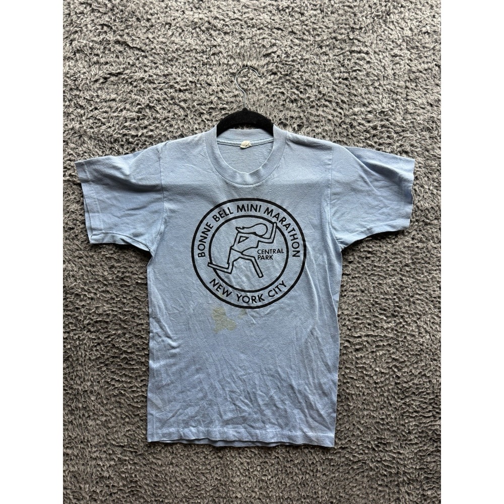 Vintage New York City‎ 1970's Bonne Bell Road Runner Central Park Marathon Shirt